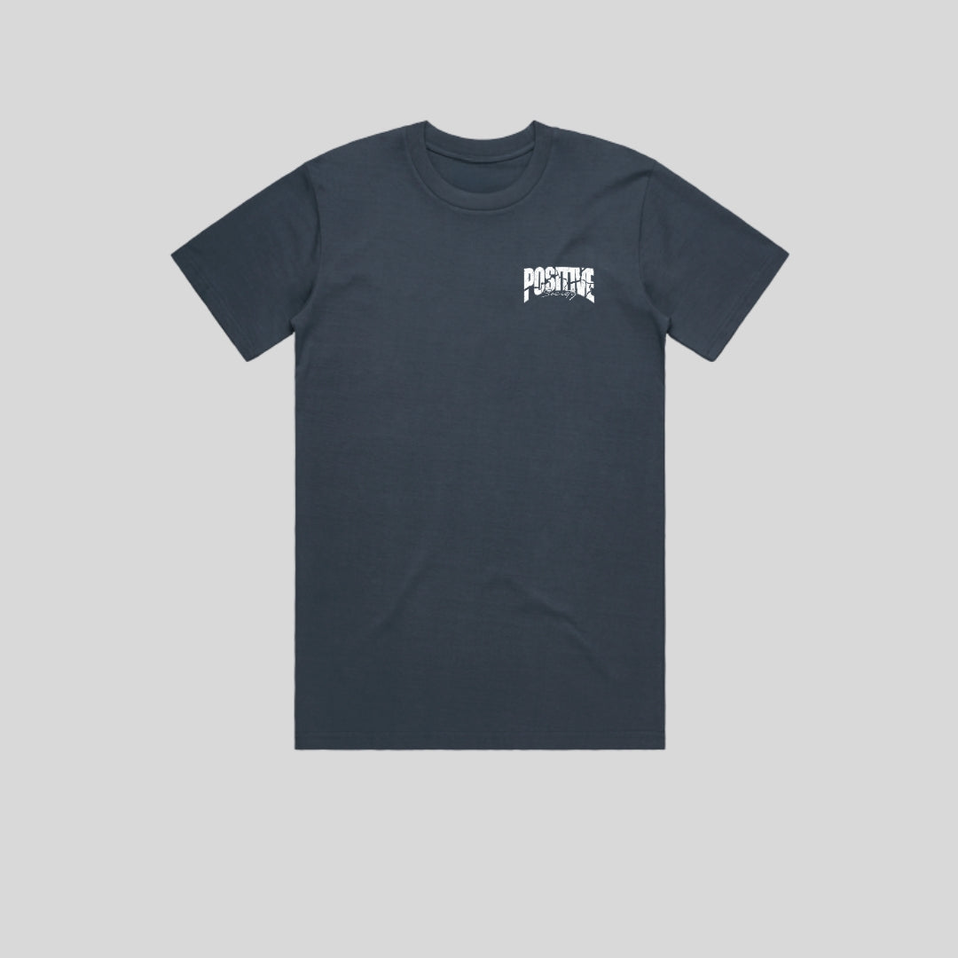 Consistency Carves Success Petrol Blue T Shirt